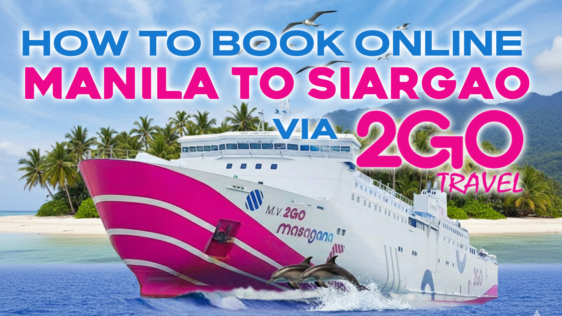 how to book online siargao