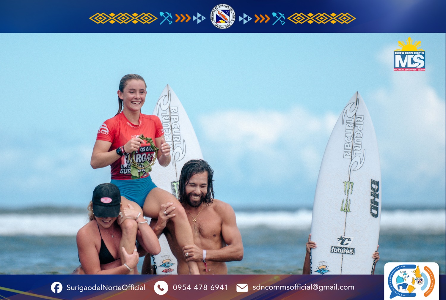 ziggy mackenzie champion womens surfing