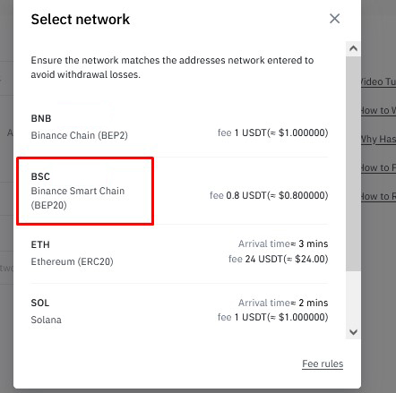 Binance Withdrawal Guide